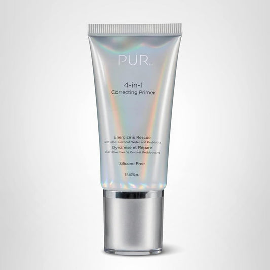 Pür Minerals Base Correctora 4 En 1, Reductor De Poros, Bas