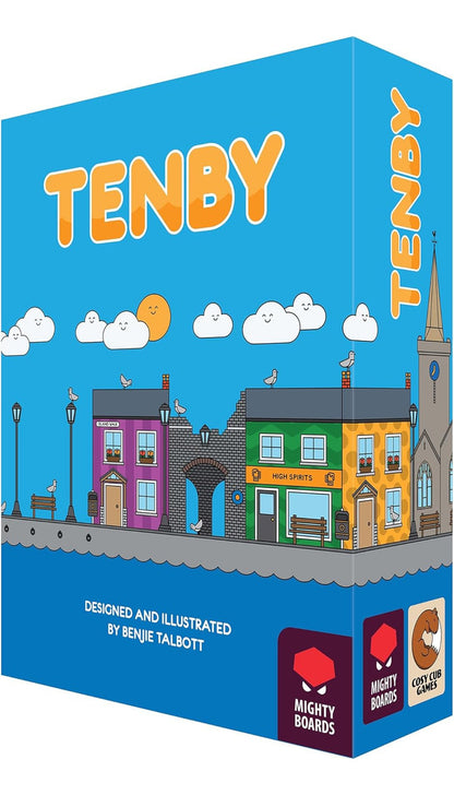 Mighty Boards: Tenby - Juego De Cartas A Juego, Dibujo De A
