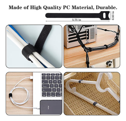 N Norocme Kit De Organización De Cables De 192 Piezas, 4