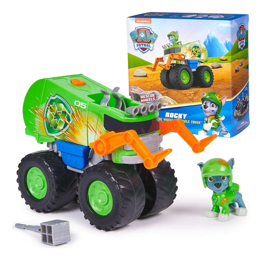 Paw Patrol: Rescue Wheels Rocky's - Camión De Reciclaje Con