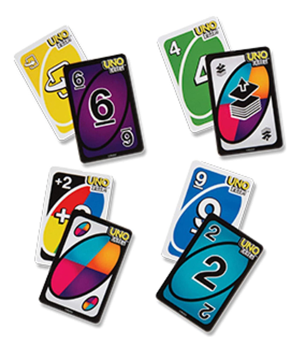 Mattel Juego De Cartas Uno Original Y Uno Flip, Paquete Co