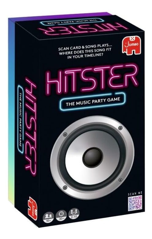 Jumbo Hitster - Juego De Cartas The Music Fun Party Quiz, 2