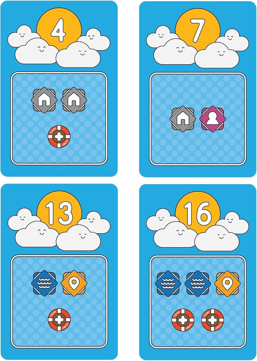 Mighty Boards: Tenby - Juego De Cartas A Juego, Dibujo De A