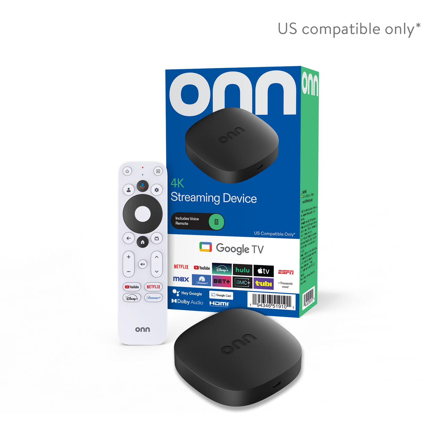 Onn Tv 4k Google Tv Nuevo Desbloqueado Modelo 2026 Azul De Voz