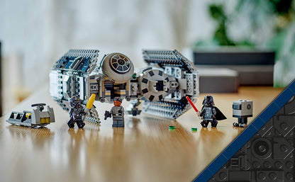 LEGO Star Wars TIE Bomber Kit de Construcción de Modelo, Caza Estelar de Juguete de Star Wars con Figura de Droide Gonk, Minifigura de Darth Vader y Sable de Luz, Regalo Coleccionable de Star Wars