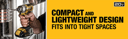 DEWALT Kit de combo de perforación inalámbrico de 20V MAX, 2-Herramienta (DCK240C2)