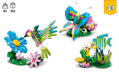 LEGO Creator 3 en 1 Wild Animals colorido juguete de