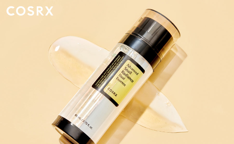 COSRX Mucina de Caracol 74% + Niacinamida 5% Doble Esencia, Suero Facial Antienvejecimiento para Piel Opaca, Piel Sensible, No Testado en Animales, Cuidado de la Piel Coreano, Regalos para Mujeres
