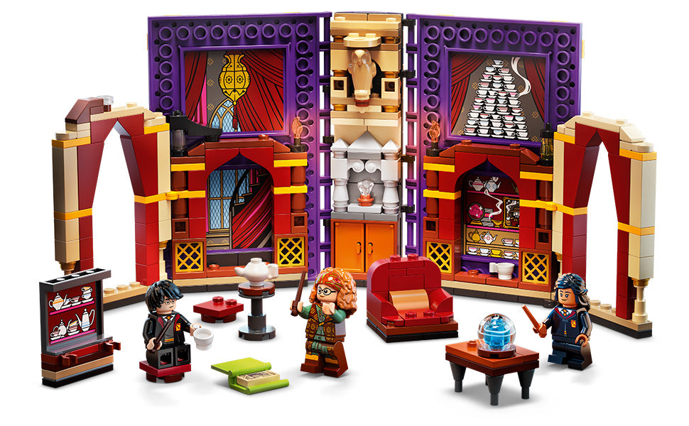 LEGO Harry Potter Hogwarts Moment: Divination Class 76396 Kit de construcción; juego coleccionable para el aula para mayores de 8 años (297 piezas)