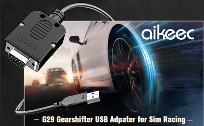 para Logitech G29 Cambio de cambios a cable USB Modificación Accesorios de pieza
