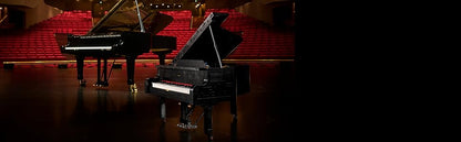 LEGO Ideas Grand Piano 21323 - Juego de construcción de modelos para adultos, kit coleccionable de decoración del hogar, regalo para amantes de la música con funciones motoras y de potencia