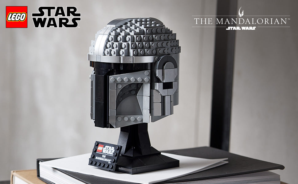 LEGO Star Wars The Mandalorian Helmet 75328 Kit de modelo