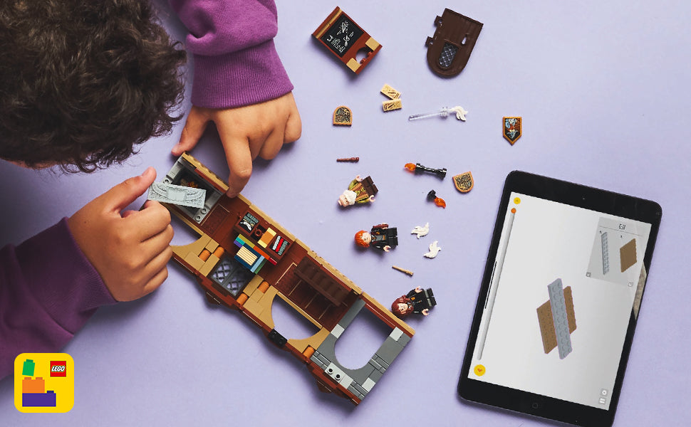 LEGO Harry Potter Hogwarts Castillo: Clase de Encantamientos Juego de Construcción - Juguete de Brujos para Niños, Chicos y Chicas, Fans de Harry Potter, Edades 8+ - Idea de Regalo para Cumpleaños